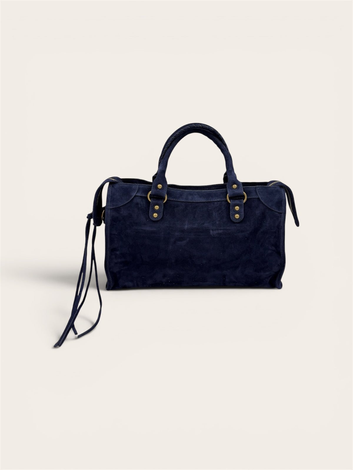 GAGA Sac - Daim Bleu Marine