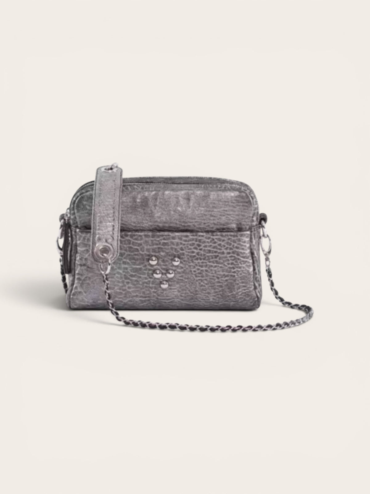 VIRGINIE DARLING Bag Make-me Up Medium - Argent