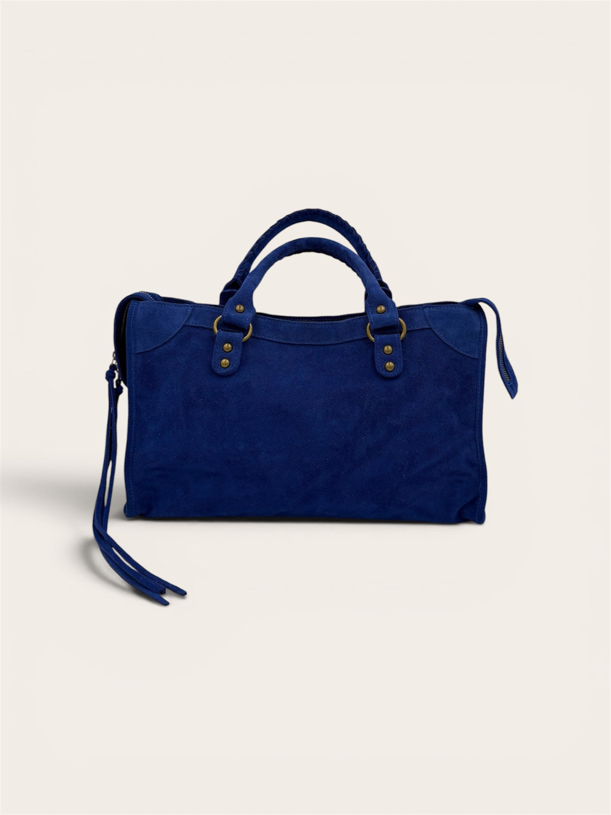 GAGA Sac - Daim Bleu Electrique