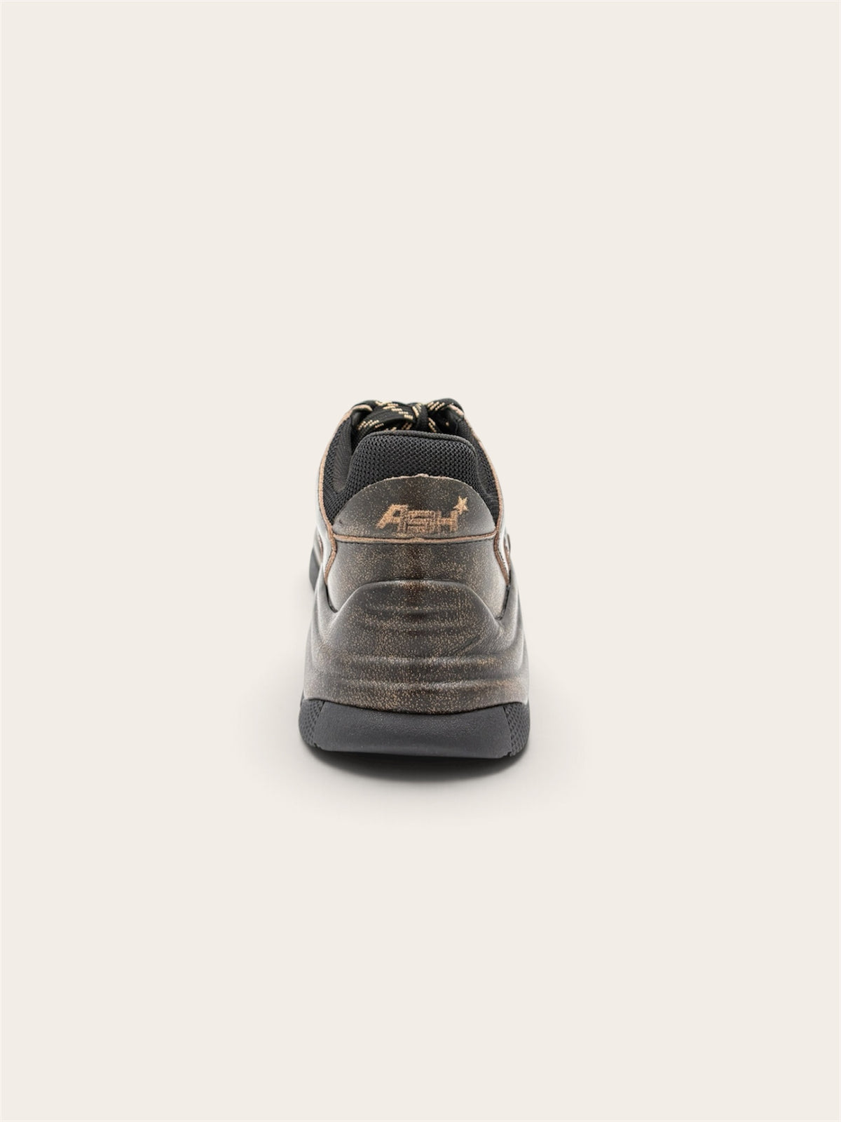 ASH Basket Addict - Cuir Black/Beige