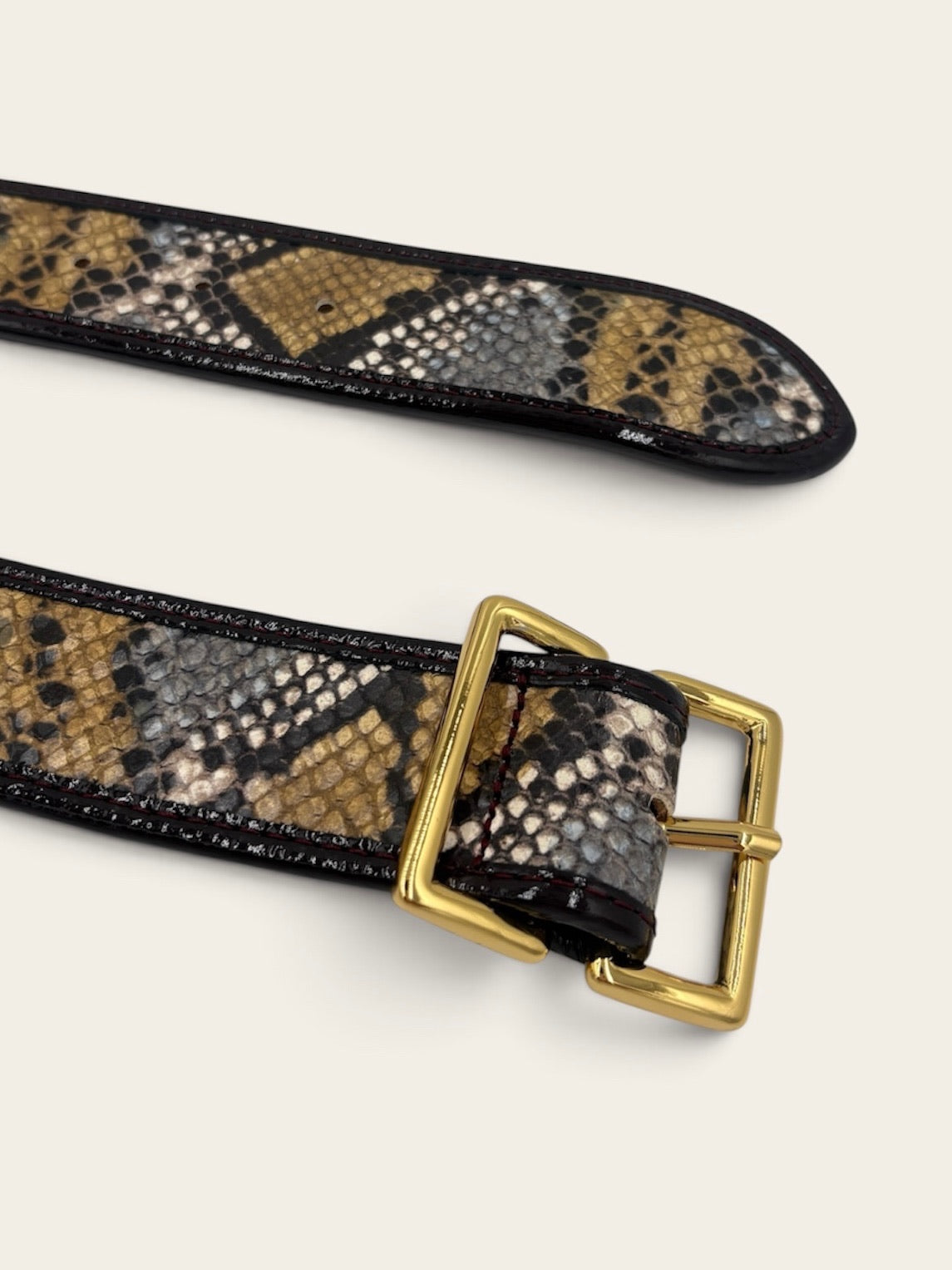 HERBERT La Bayard Crazy - Beige/Crispy (Python)