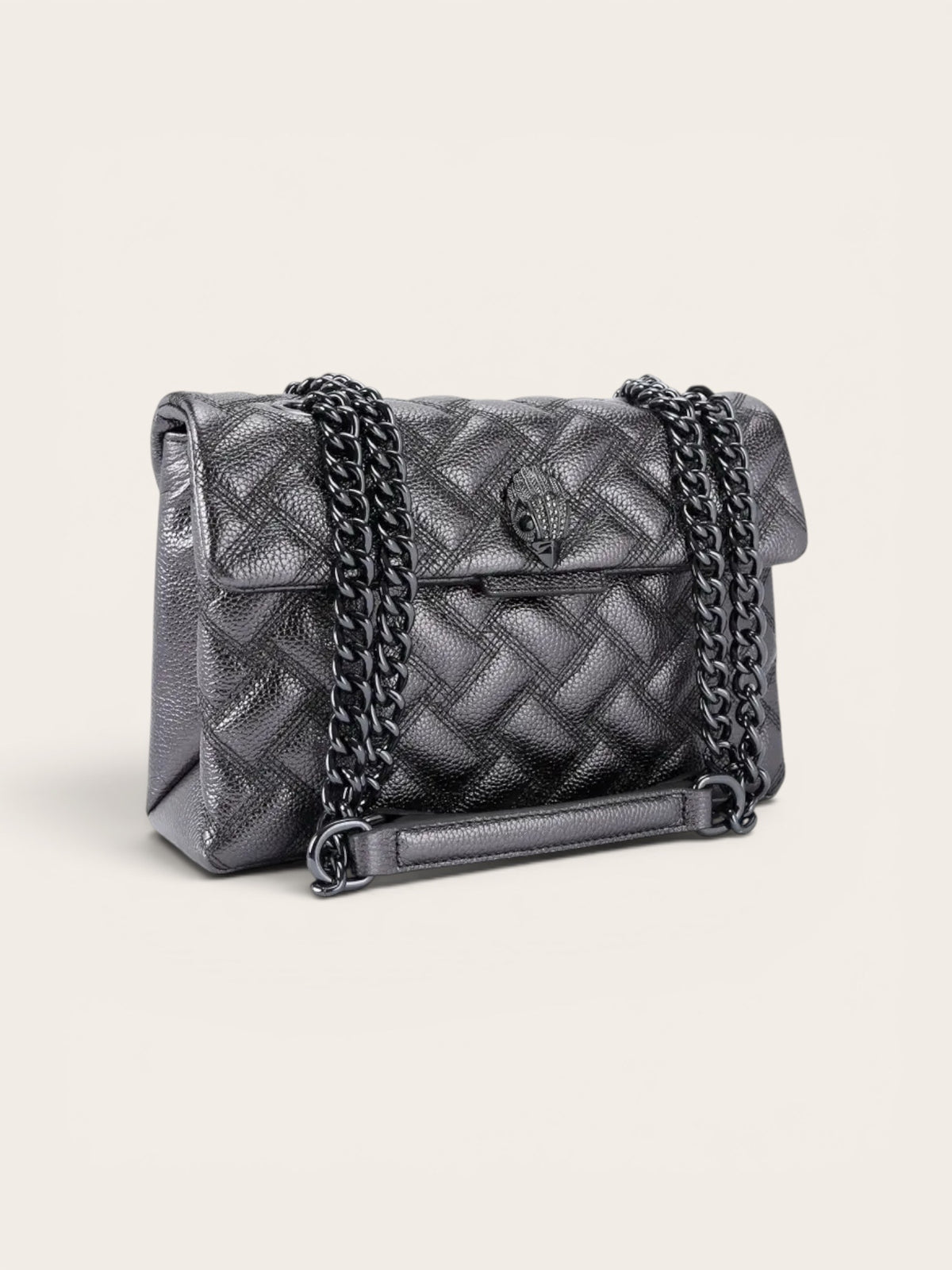 KURT GEIGER Bag Kensington Drench - Gunmetal