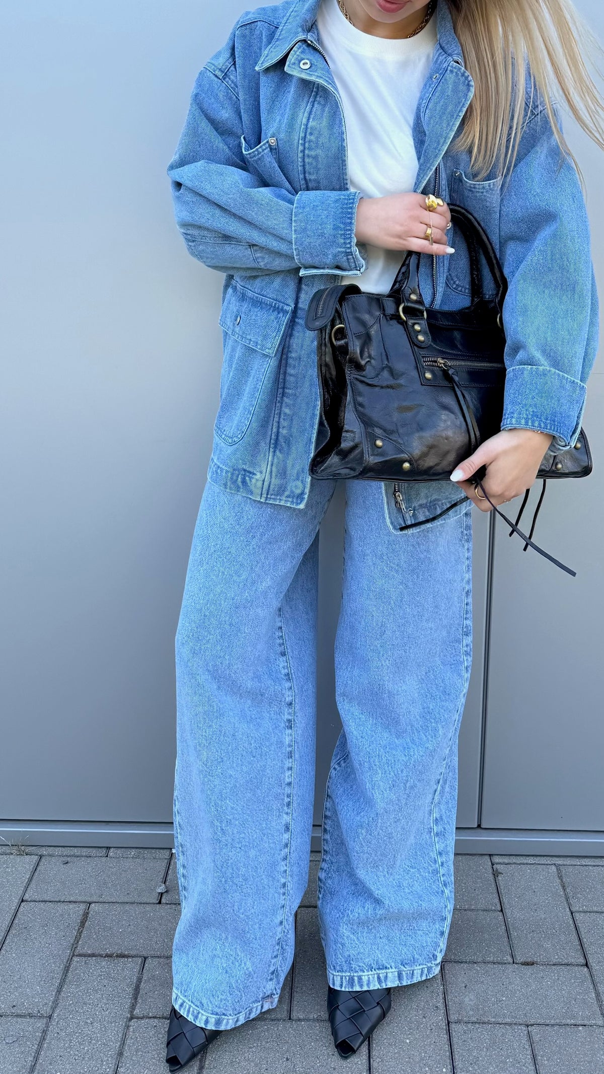 GAGA Sac - Cuir Noir