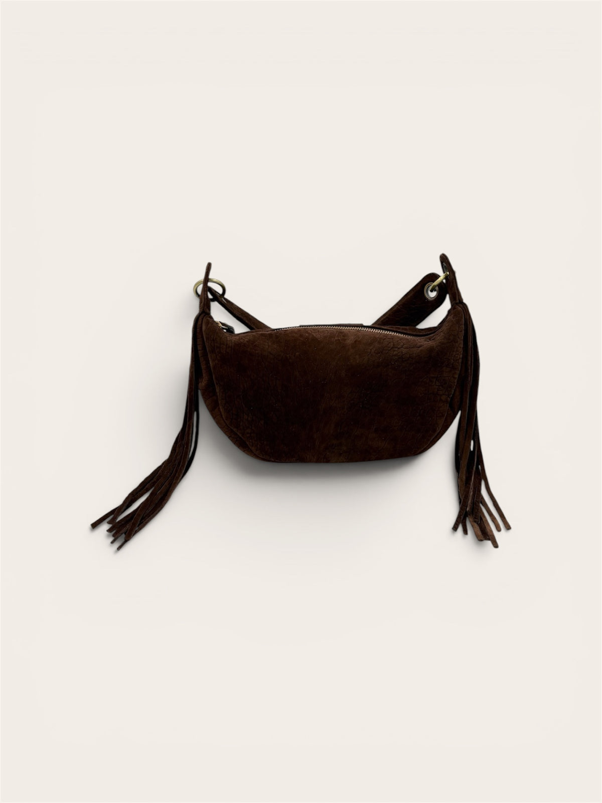 VIRGINIE DARLING Mini Zoé - Folk Nubuck Bullé Bois