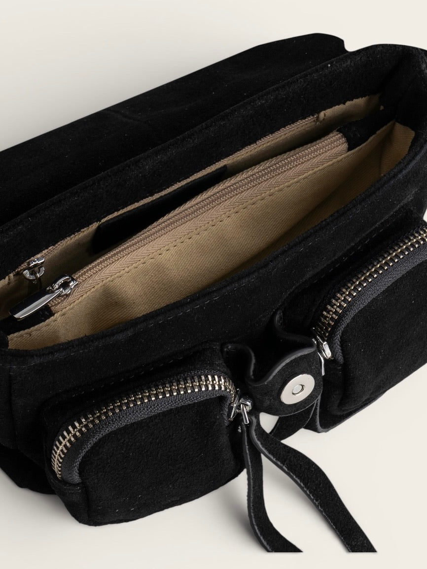 NEUVILLE Bag Mini Max - Suede Black