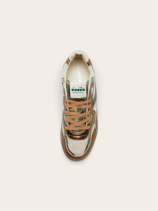 DIADORA Basket Equipe Revenge Metal - Beige, Vert