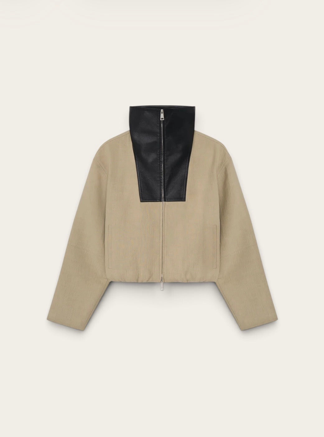 NANUSHKA Veste Alonza - Stone/Black