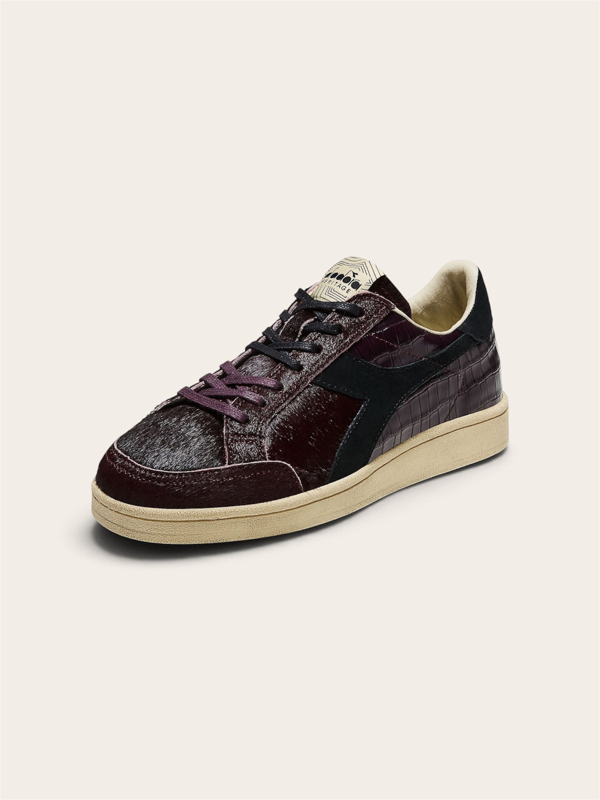 DIADORA Basket Prestige Horsy Croco Wn - Violet Bang