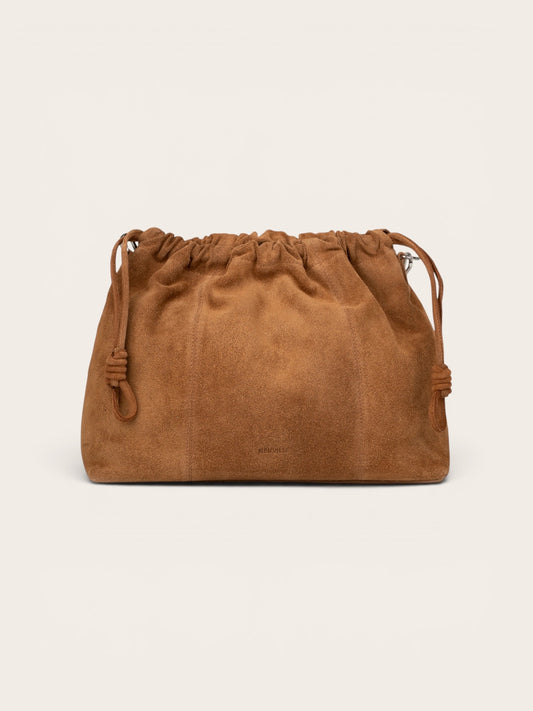 NEUVILLE Bag Elliot Suede - Caramel