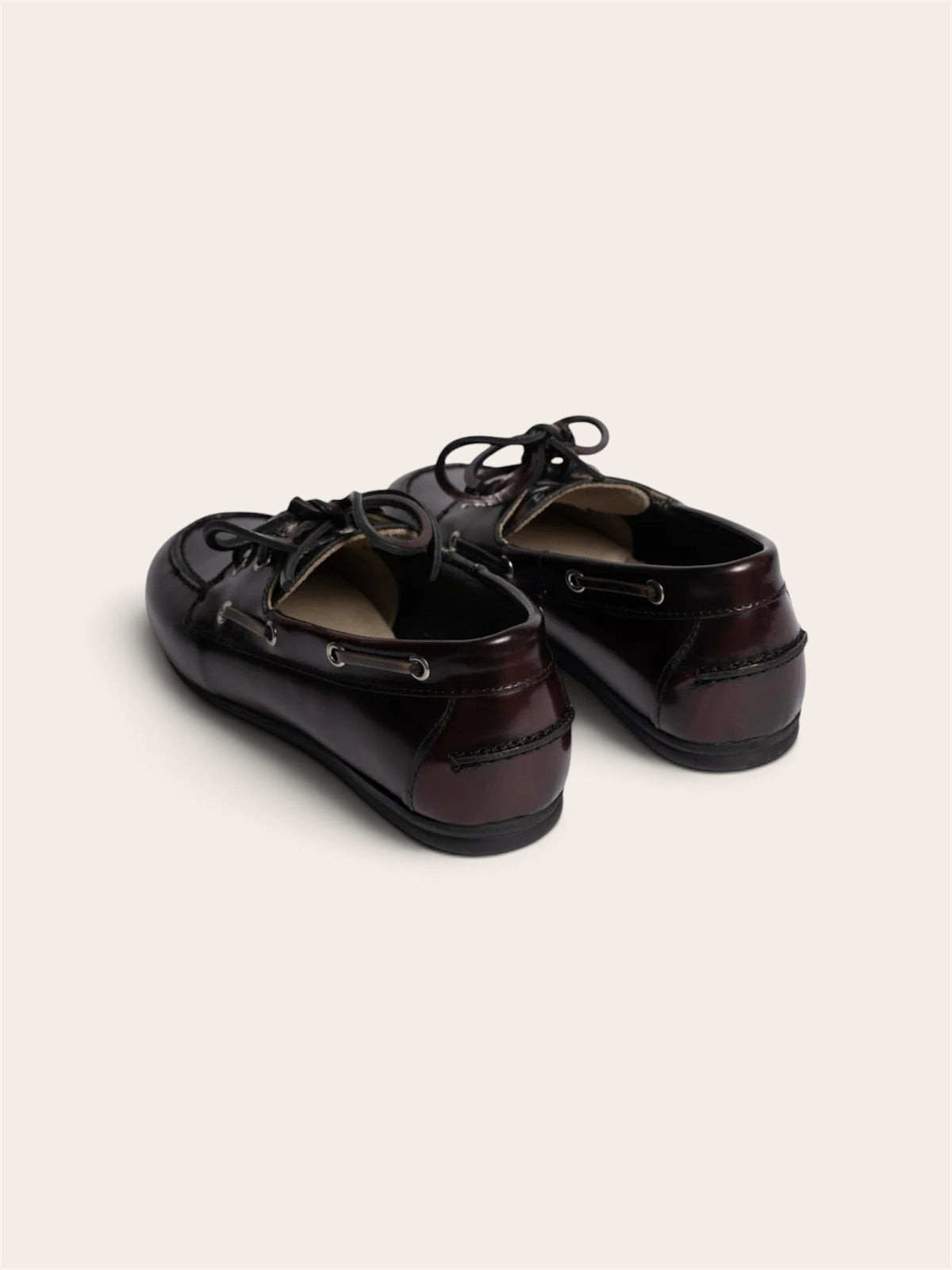POSA Mocassins en cuir - Bordeaux