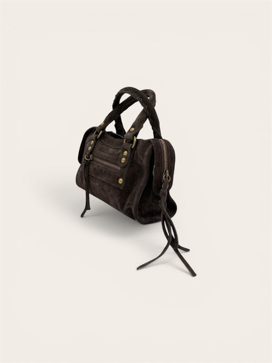 GAGA Mini Sac - Daim Chocolat