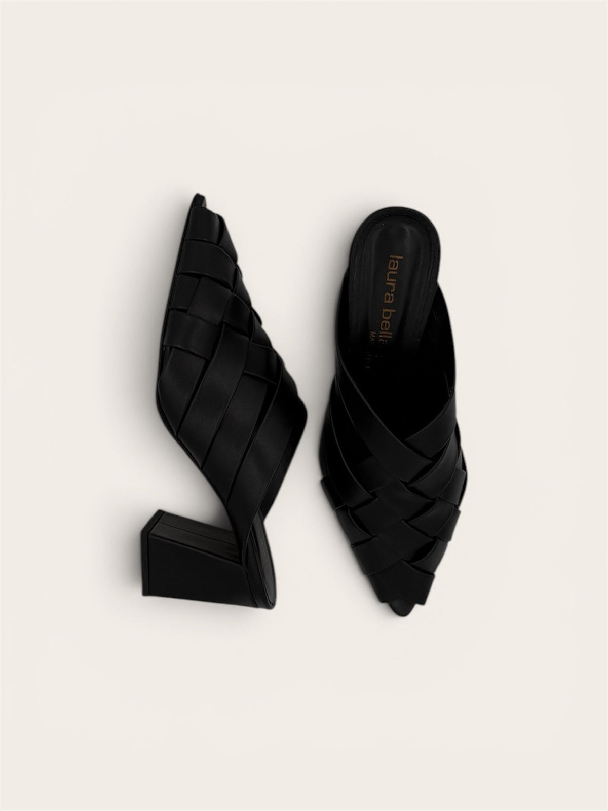 LAURA BELLARIVA Mule 2104 - Soft Nero
