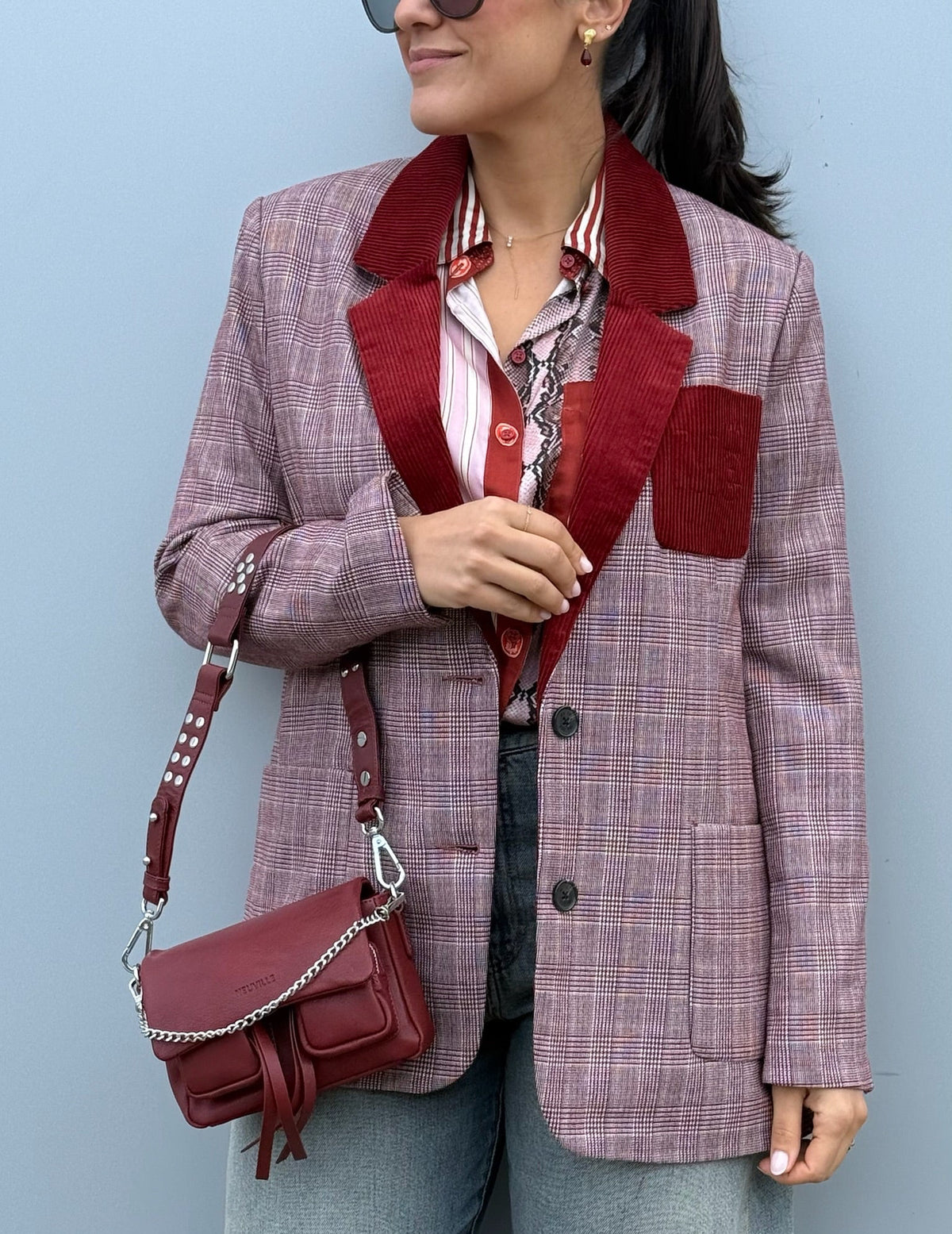 NEUVILLE Bag Mini Max -  Burgundy