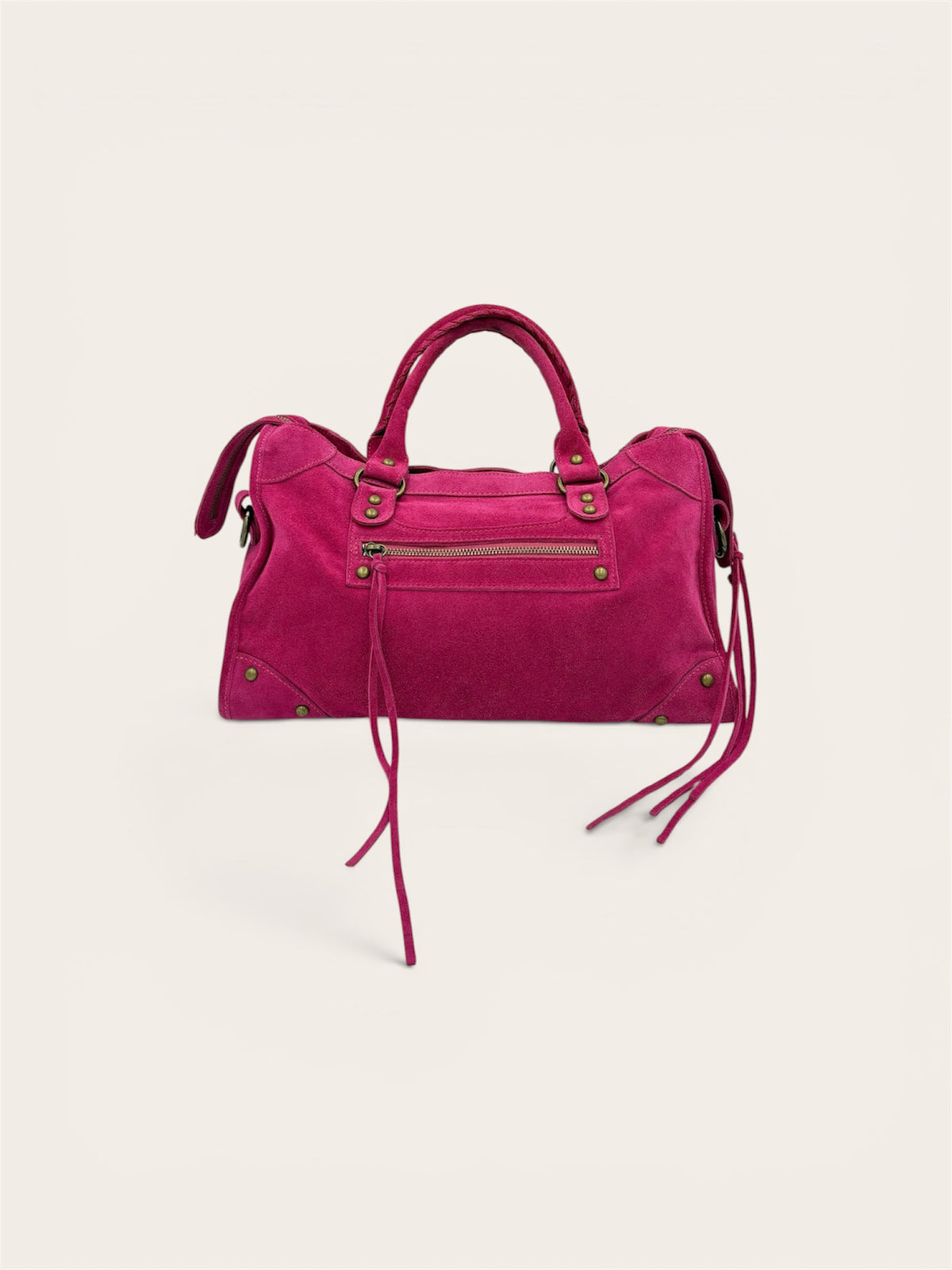 GAGA Sac - Daim Fuschia