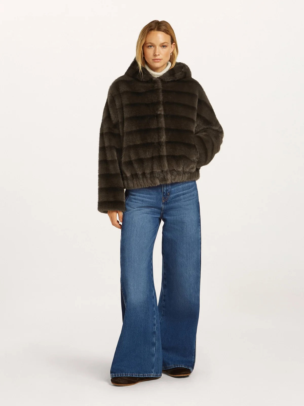 BEAUMONT Veste Dita - Chocolat Foncé