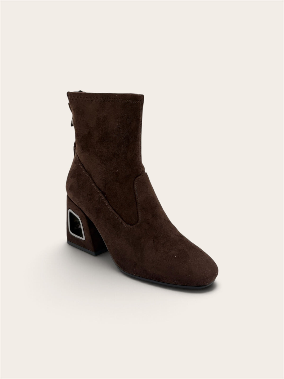 JEANNOT Bottes BJ582Y - Super Camoscio Tdmoro/Marron