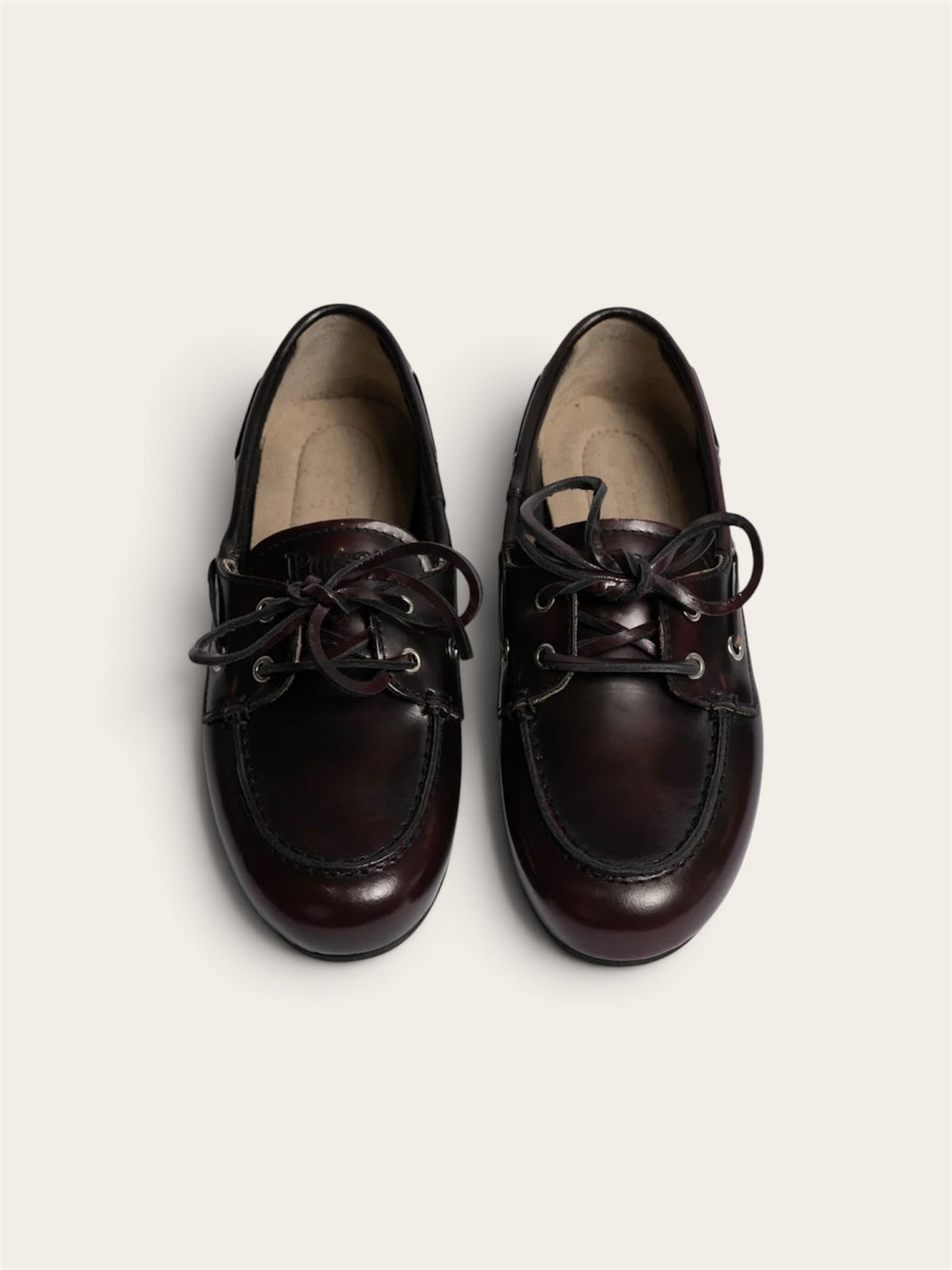POSA Mocassins en cuir - Bordeaux