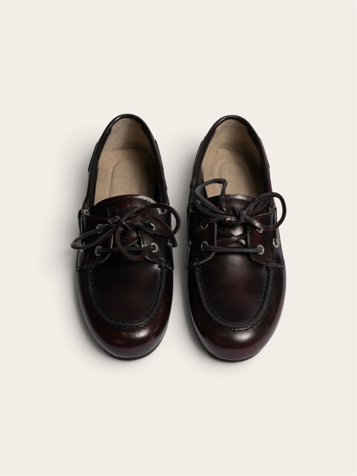 POSA Mocassins en cuir - Bordeaux