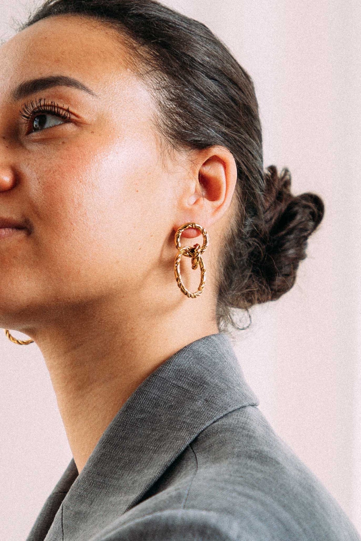 SAGACE Boucles d'oreilles - Ema Link