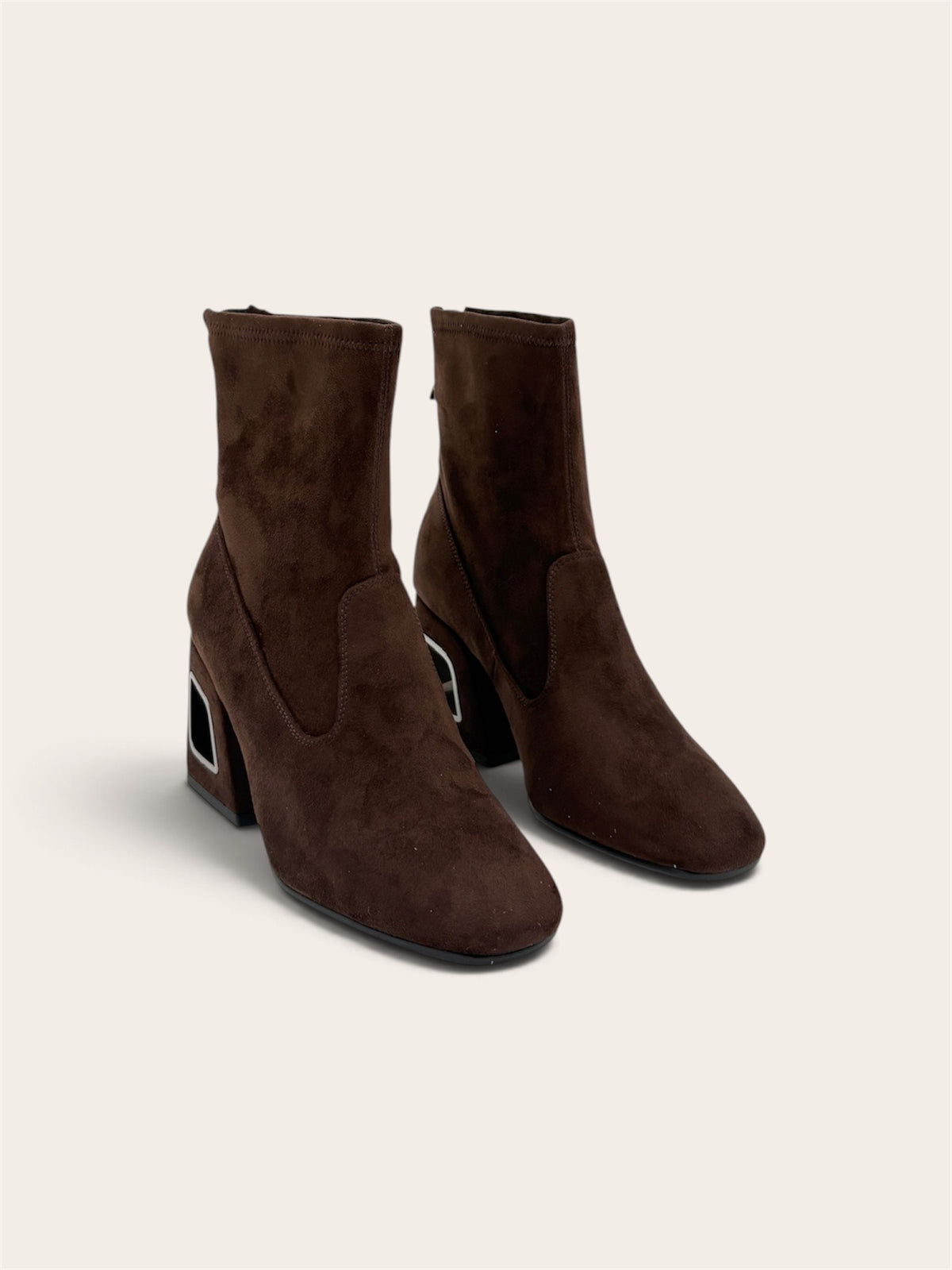 JEANNOT Bottes BJ582Y - Super Camoscio Tdmoro/Marron