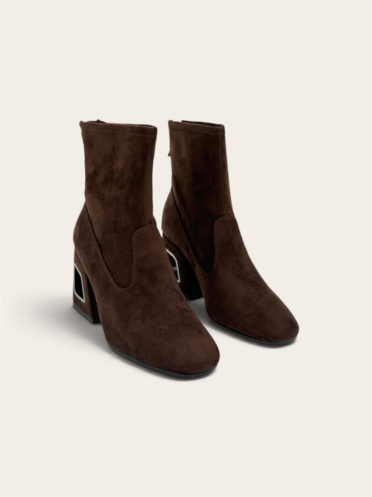 JEANNOT Bottes BJ582Y - Super Camoscio Tdmoro/Marron