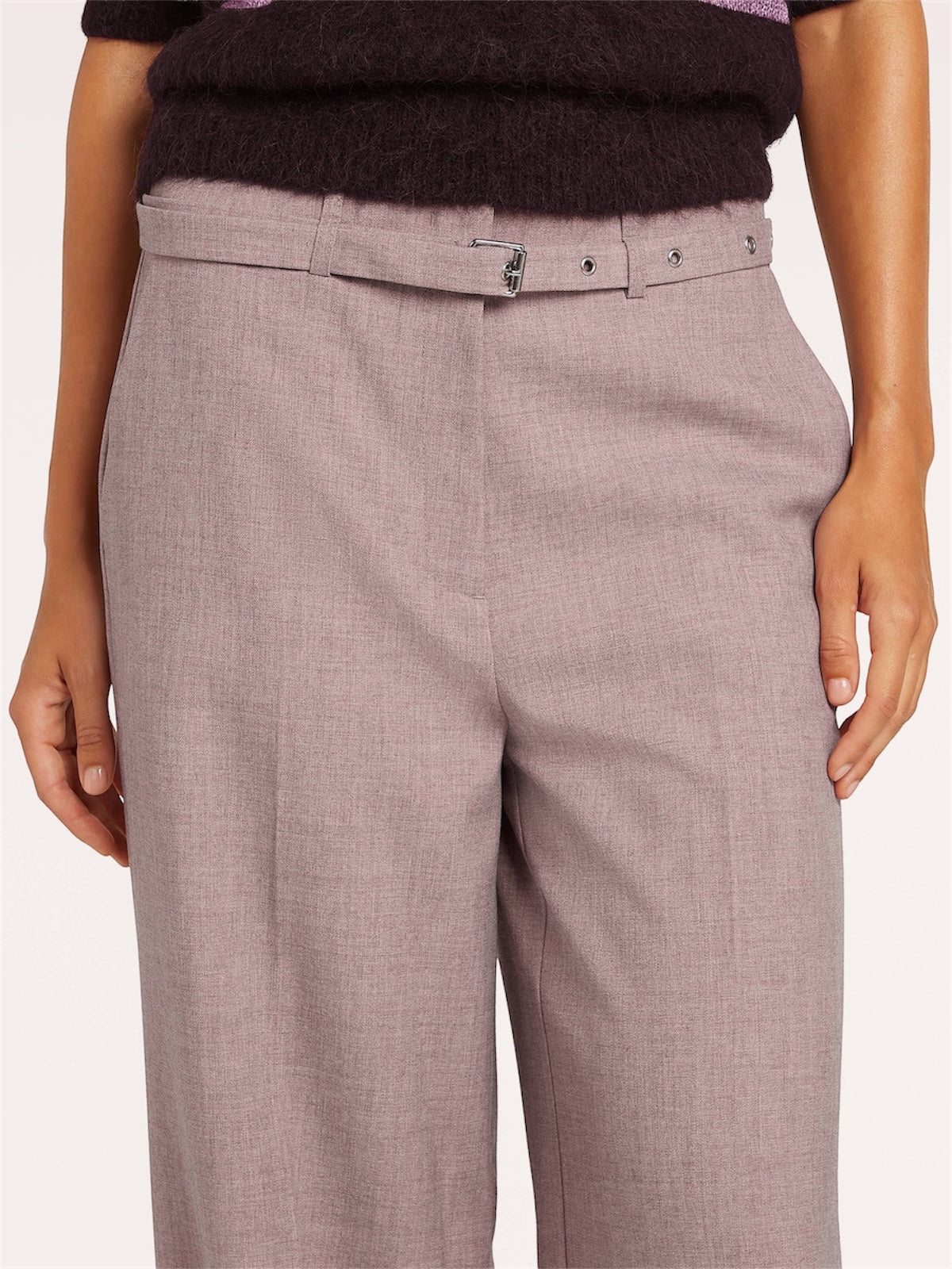 BEAUMONT Pantalon Brenna - Rose Mélange