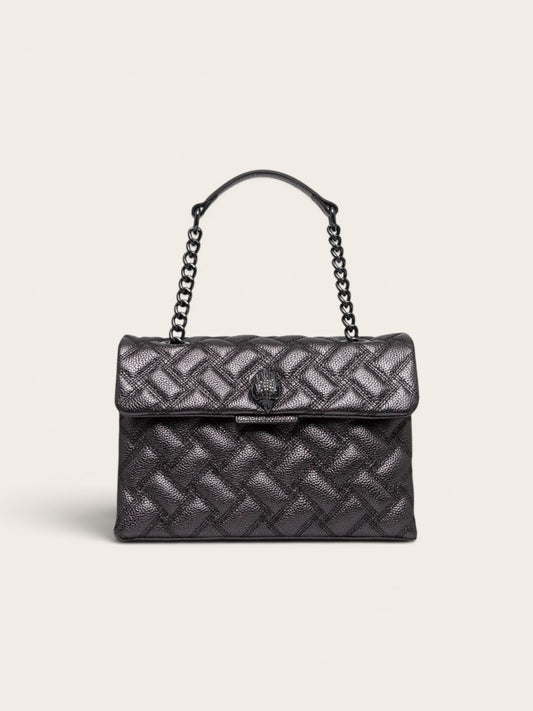 KURT GEIGER Bag Kensington Drench - Gunmetal