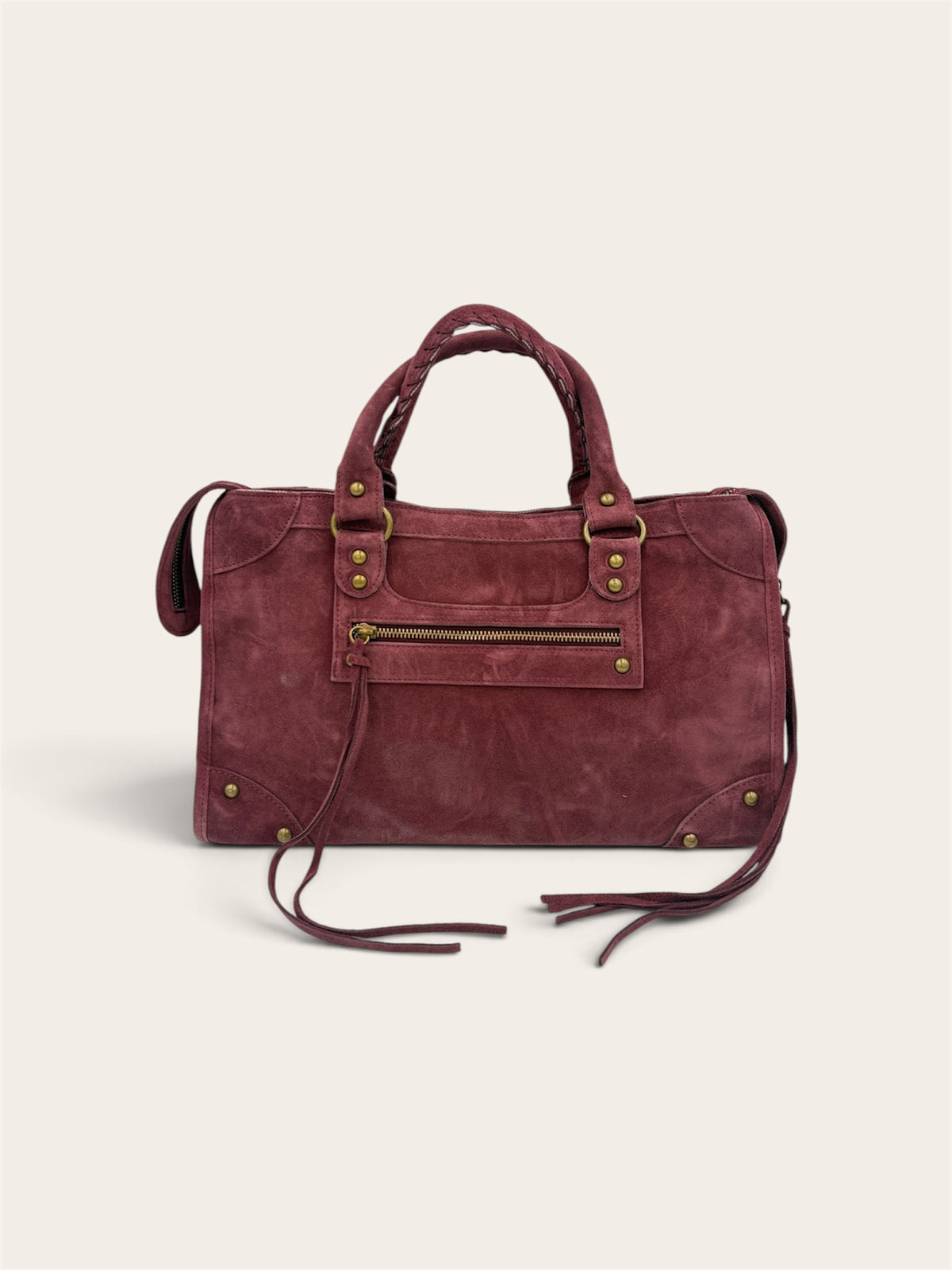 GAGA Sac - Daim Bordeaux