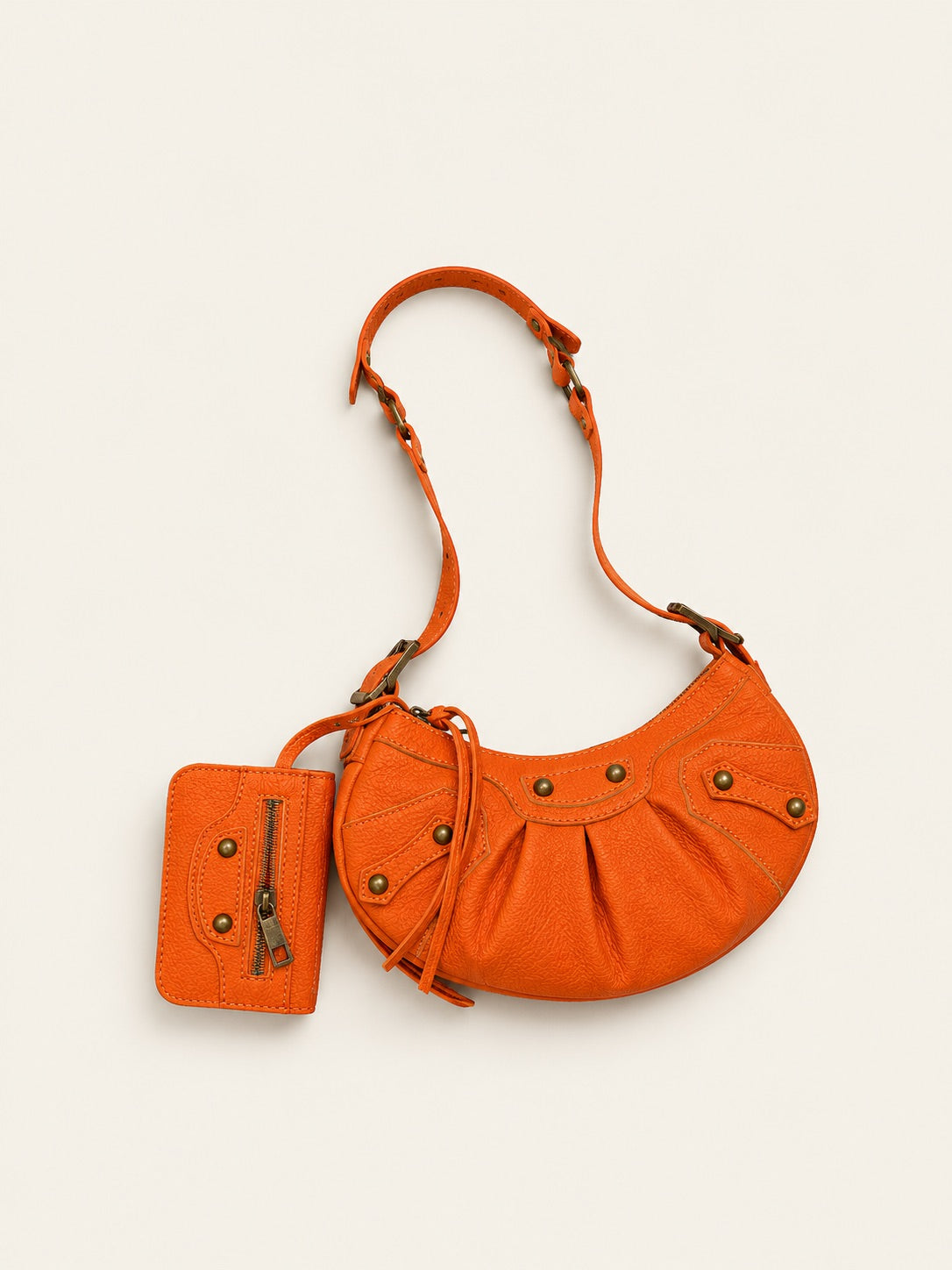 GAGA HALO Sac en cuir - Orange