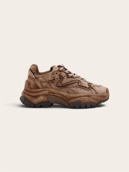 ASH Basket Addict - Cuir Daim Camel
