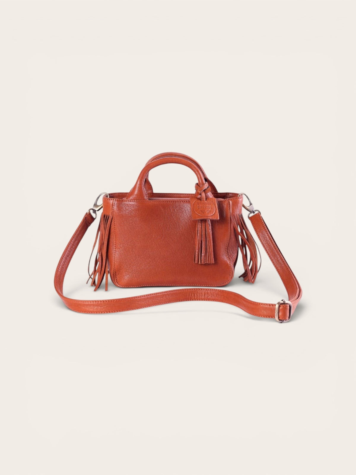 VIRGINIE DARLING Bag Baby Darling Small - Cognac