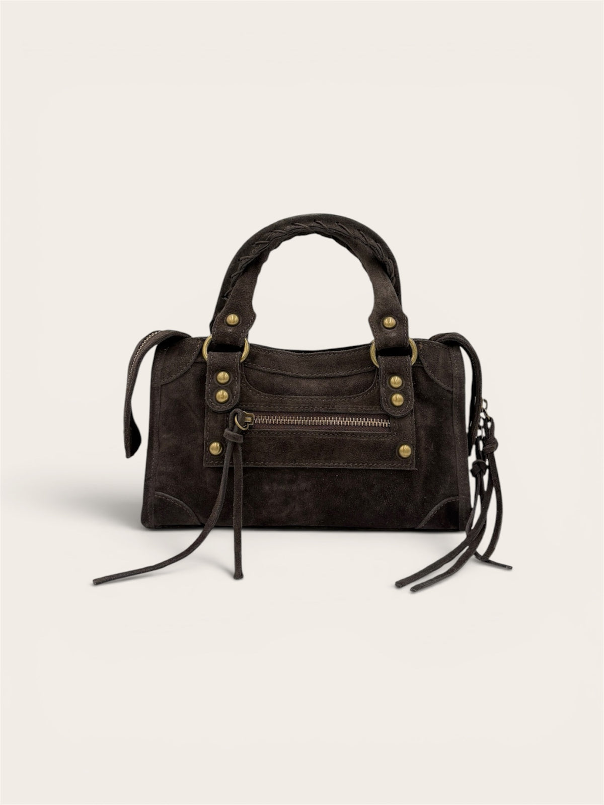 GAGA Mini Sac - Daim Chocolat