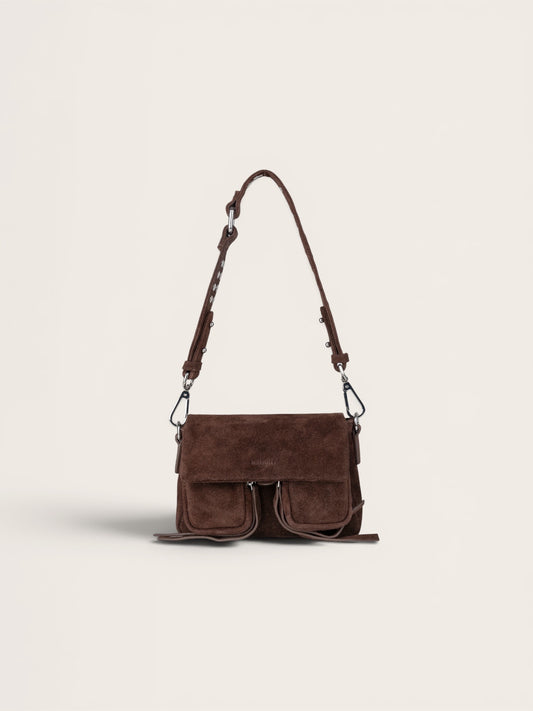 NEUVILLE Bag Mini Max - Brown Suede