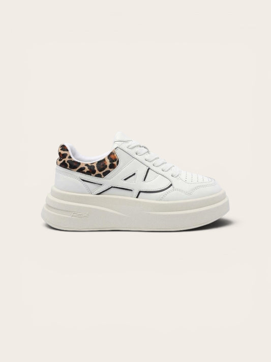 ASH Basket Icone - White/Black/Biscuit