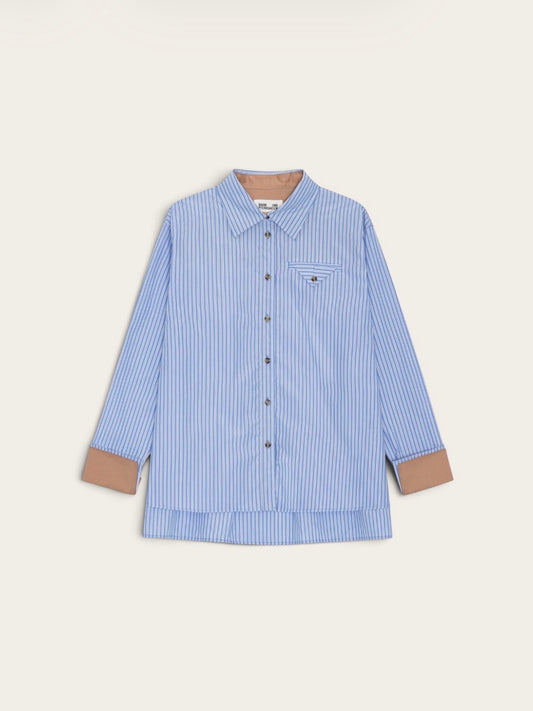 BAUM Chemise Melinda - Bleu lignée