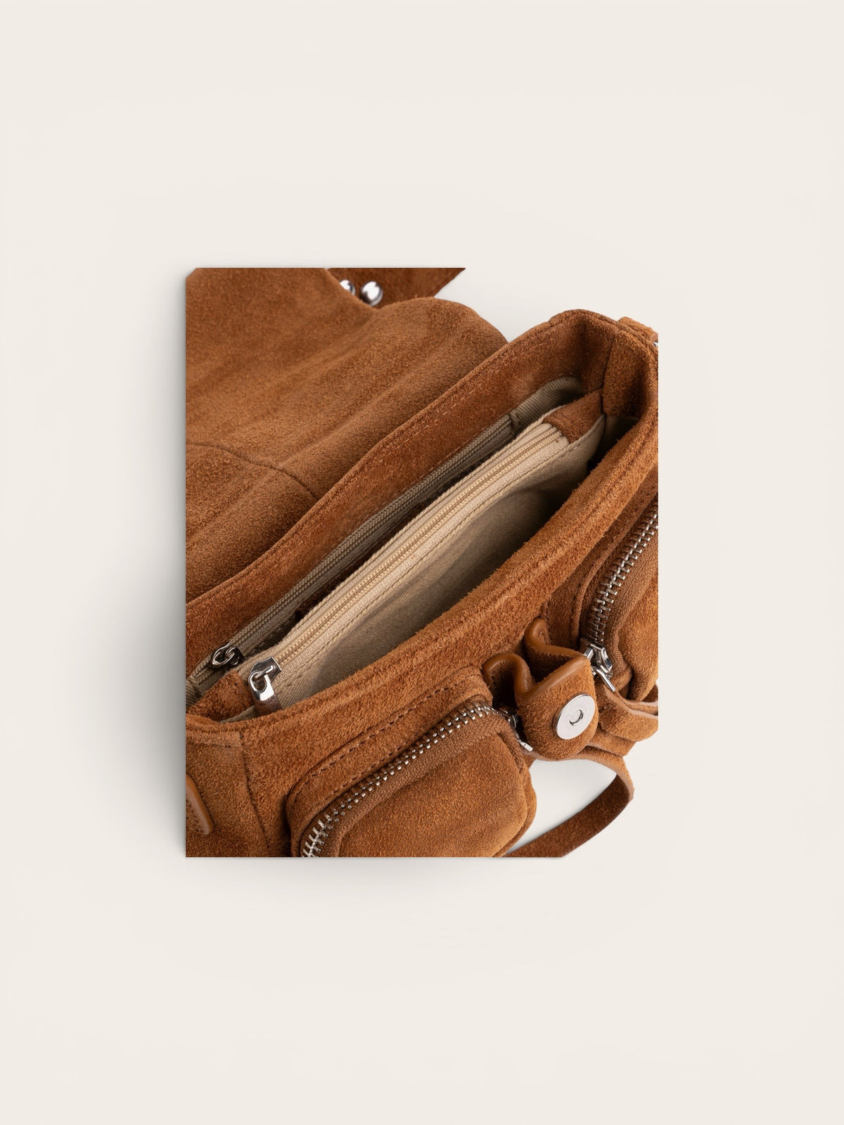 NEUVILLE Bag Mini Max - Suede Caramel