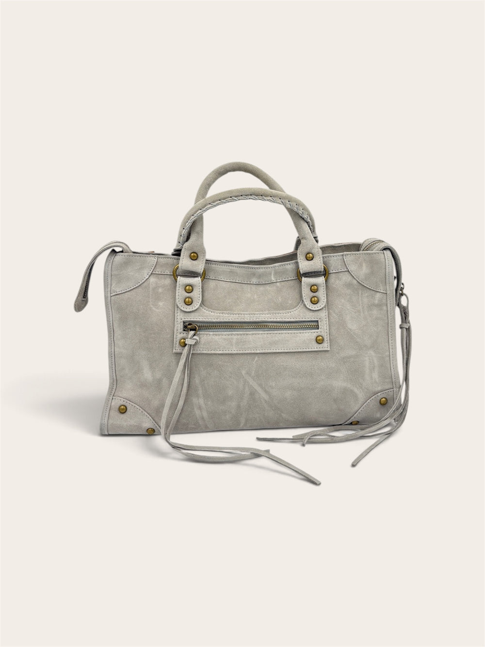 GAGA Sac - Daim Gris Clair