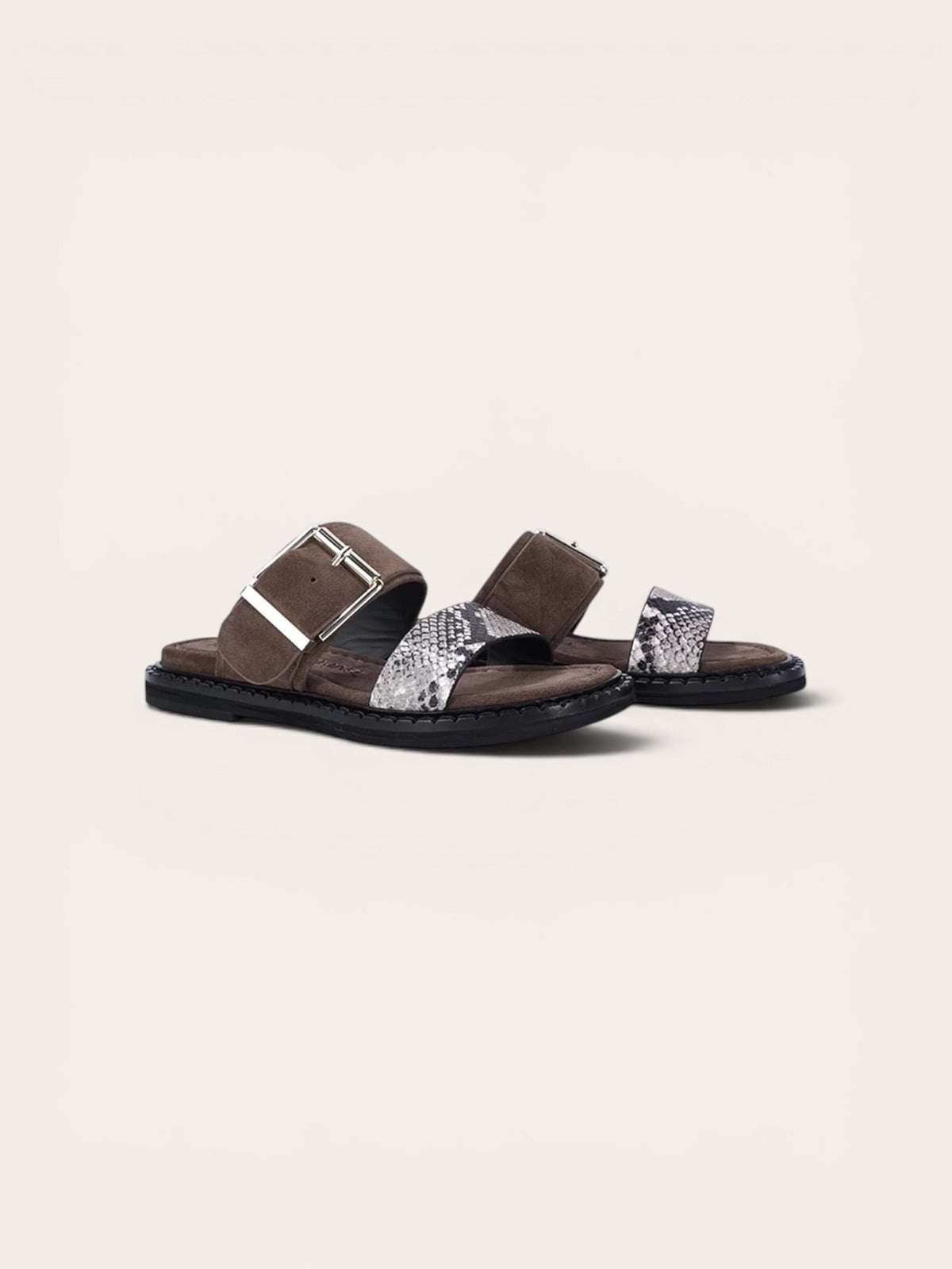 LAURA BELLARIVA 2070B - Pitone Roccia, Velour Bruciato