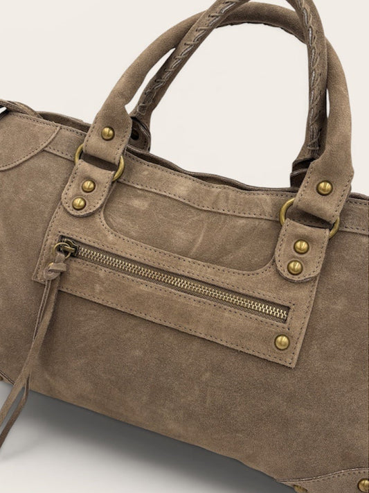 GAGA Sac - Daim Taupe