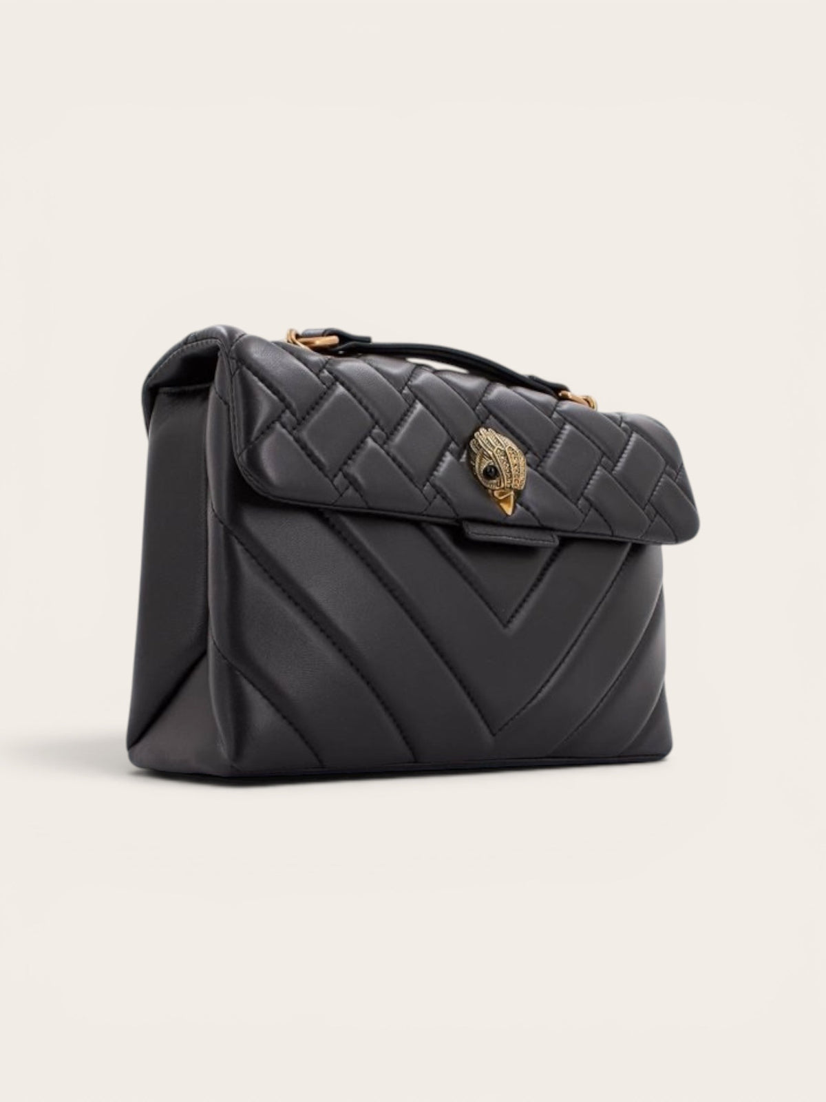KURT GEIGER Bag Kensington Leather - Black