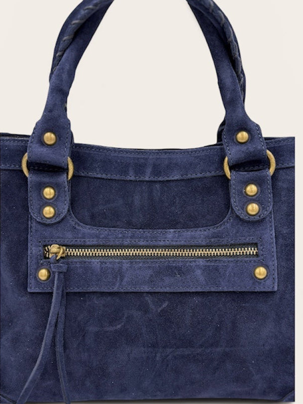 GAGA Sac - Daim Bleu Marine