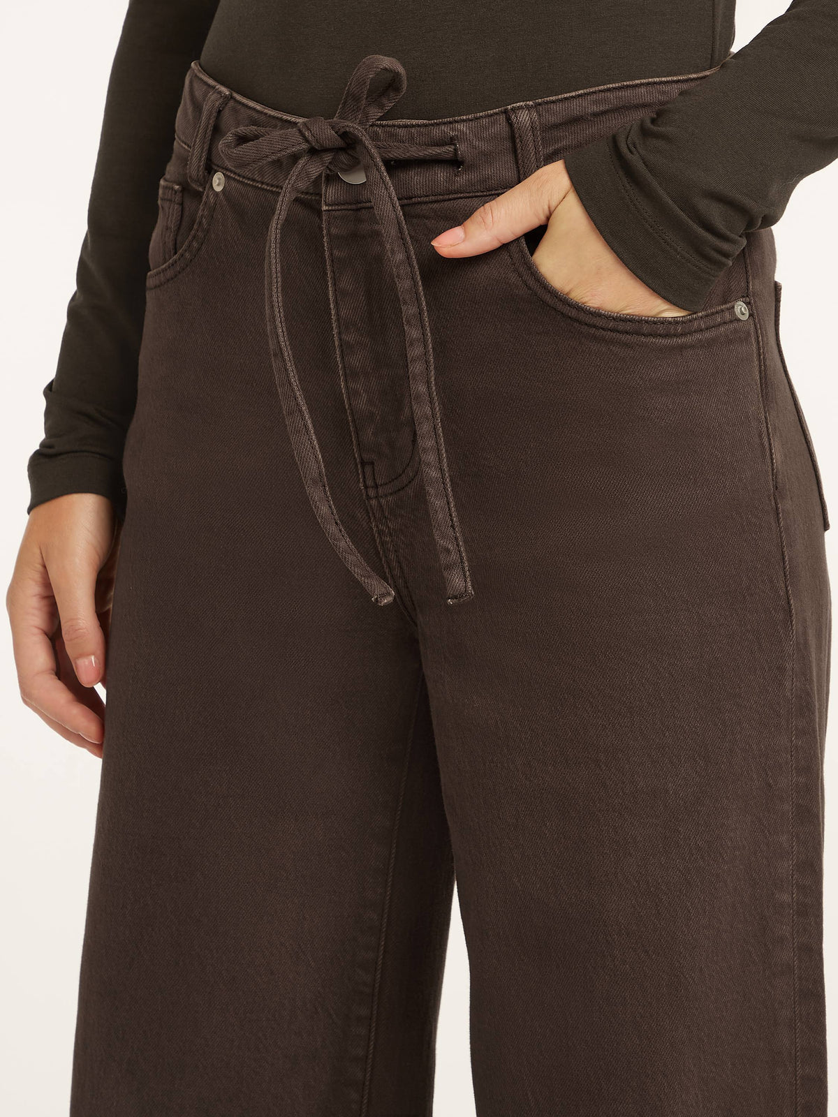 BEAUMONT Pantalon Honfleur - Brun Foncé