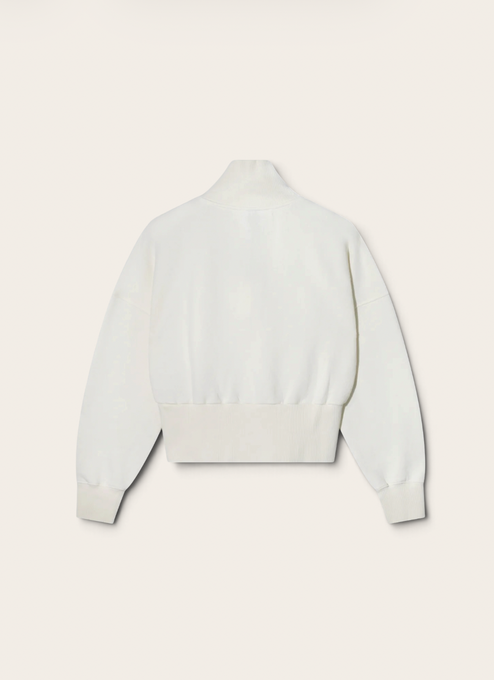 10 DAYS Gilet zippé - Blanc Perle