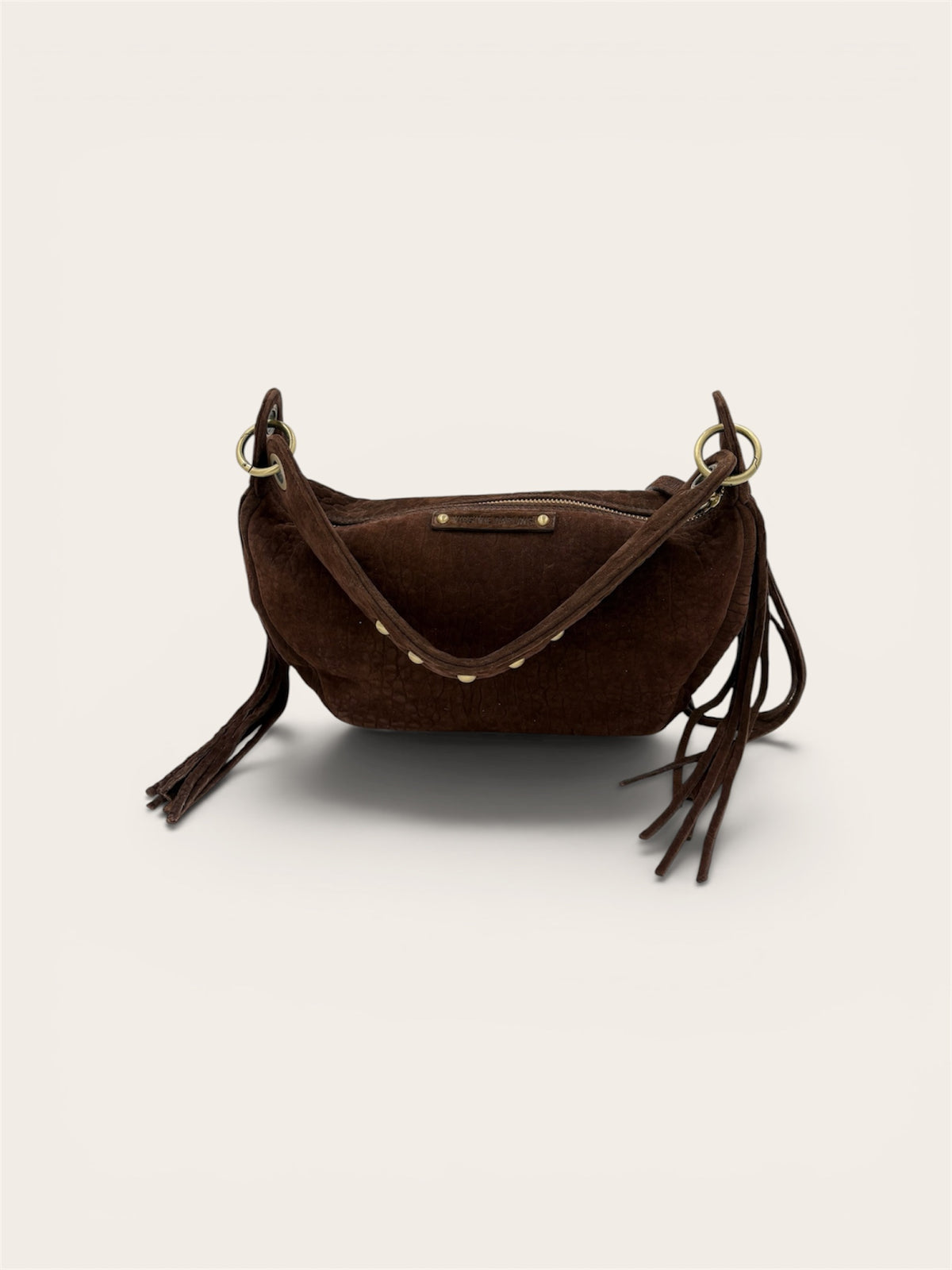 VIRGINIE DARLING Mini Zoé - Folk Nubuck Bullé Bois