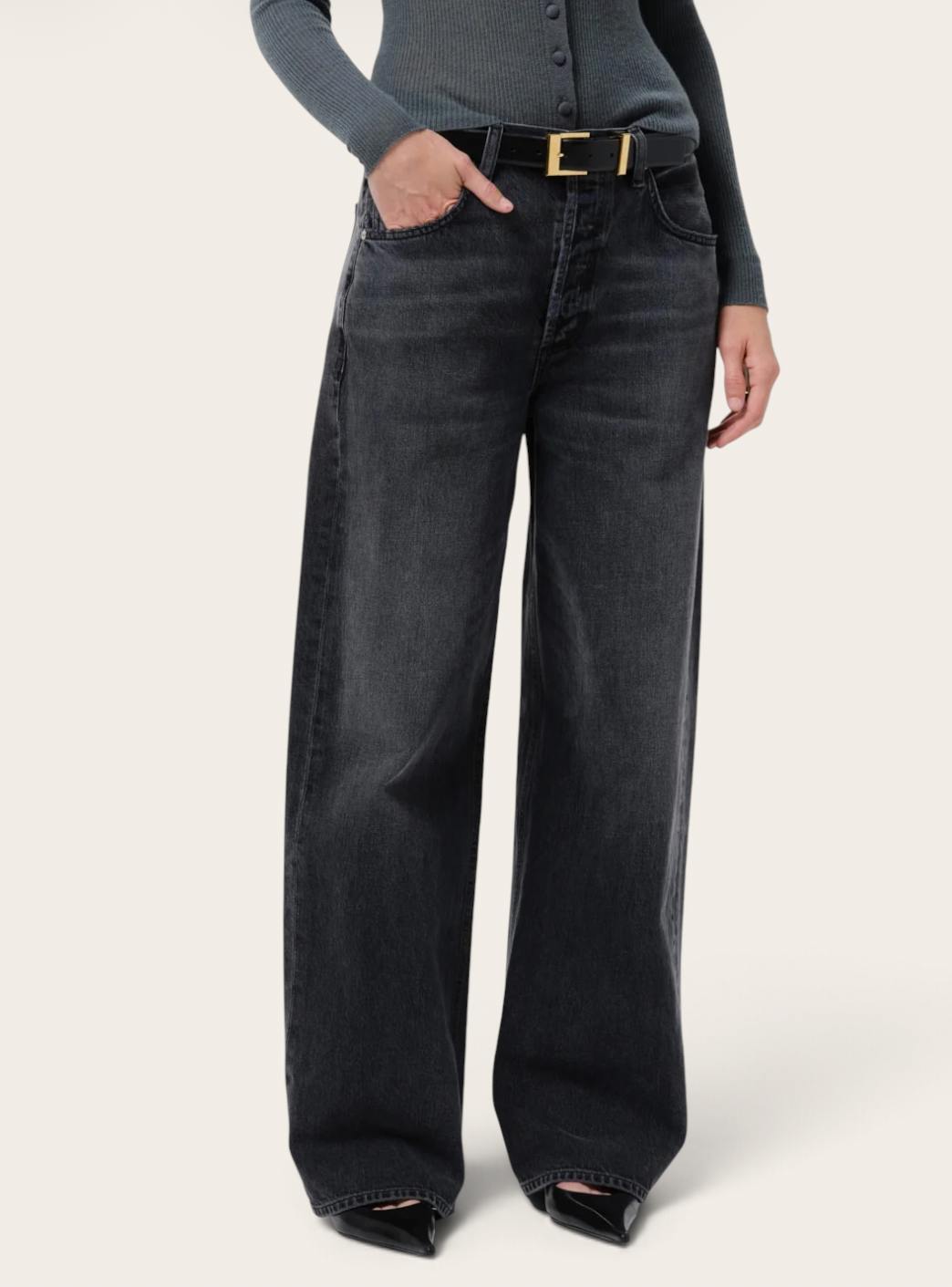 CITIZENS OF HUMANITY Jeans Baggy Ayla - Vintage Noir 2053C-3007