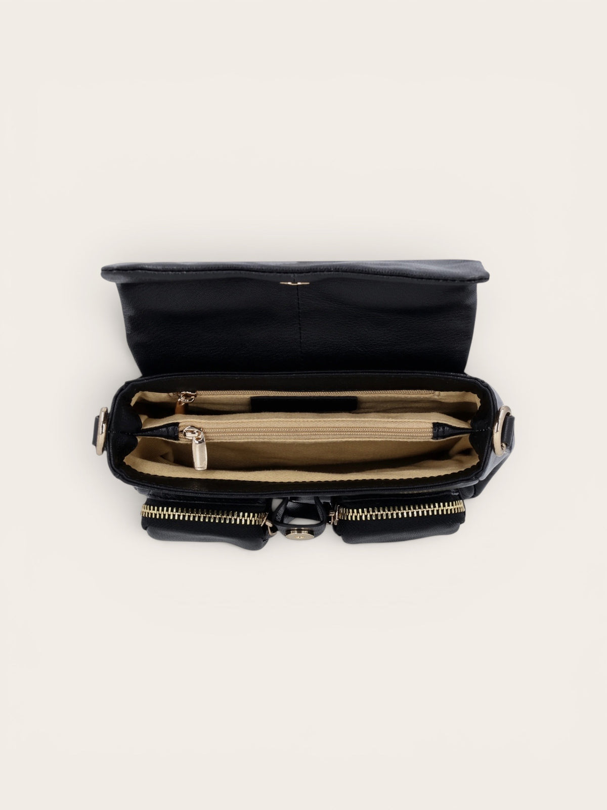 NEUVILLE Bag Mini Max - Black (gold)