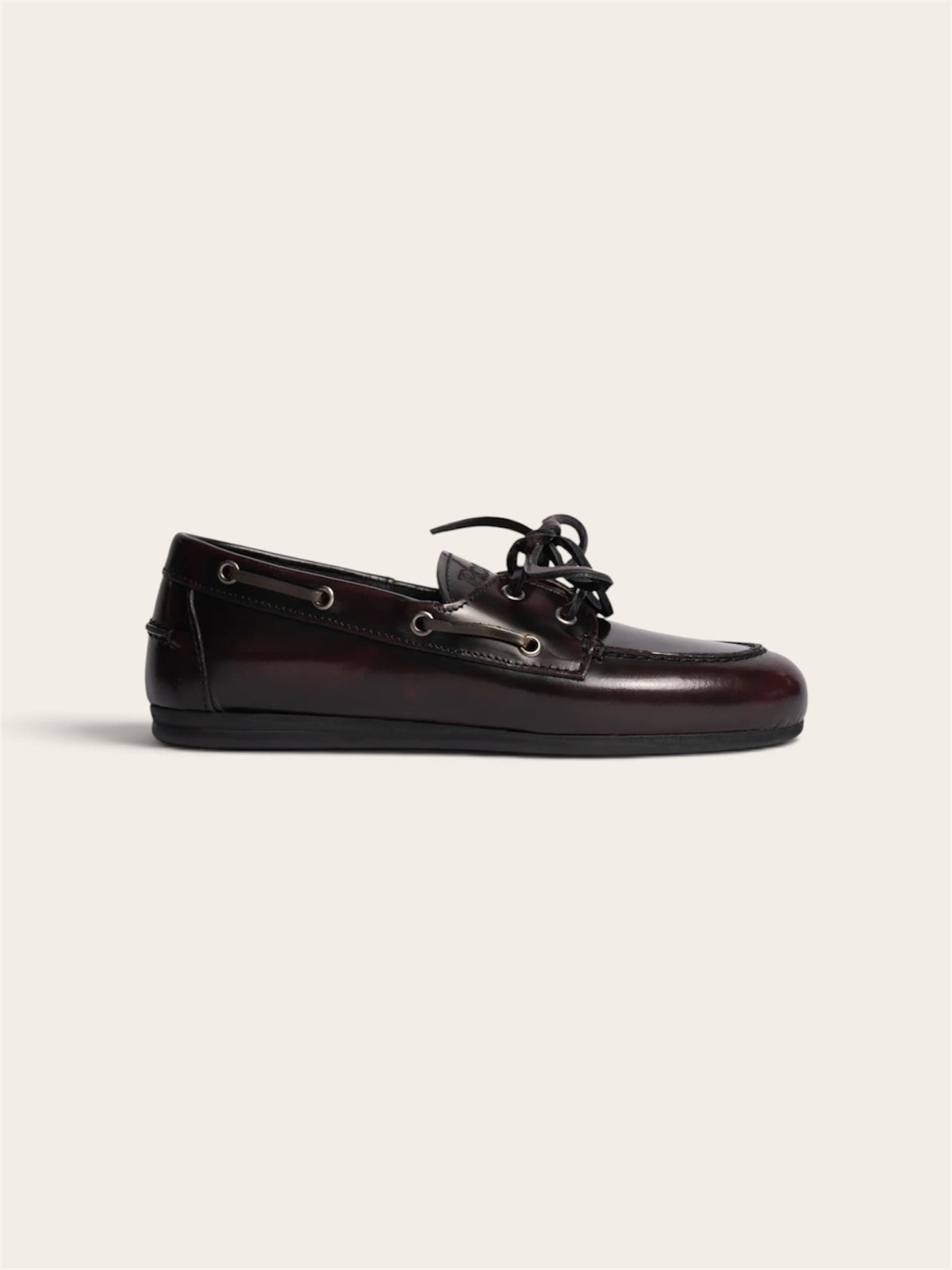 POSA Mocassins en cuir - Bordeaux