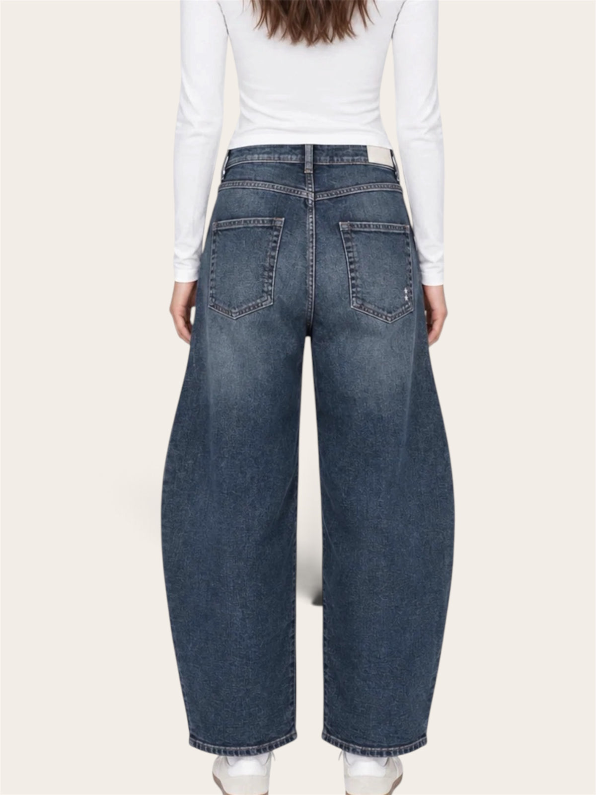 ICON DENIM Jeans Ginny Ballon - Deep Blue