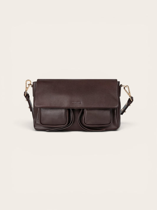 NEUVILLE Bag Maxke - Chocolate (gold)
