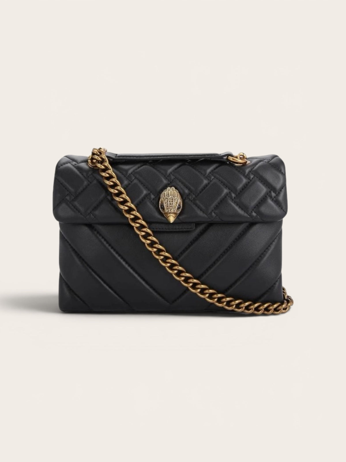 KURT GEIGER Bag Kensington Leather - Black